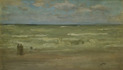 De Kust, Pourville, 19e eeuw door James Abbott McNeill Whistler